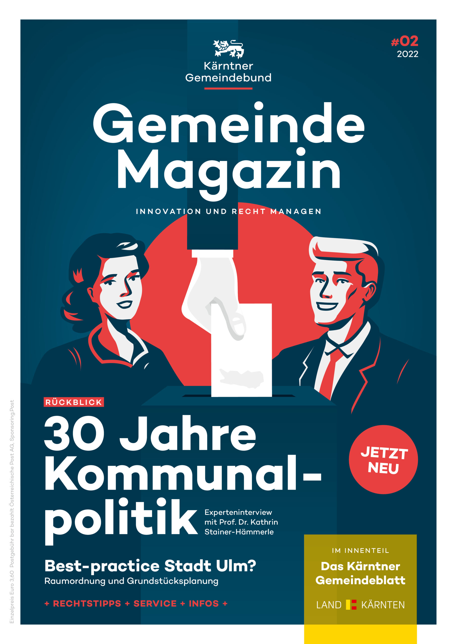 Kärntner Gemeindebund Gemeindemagazin Ausgabe 02 von 2022 zum Thema 30 Jahre Kommunalpolitik