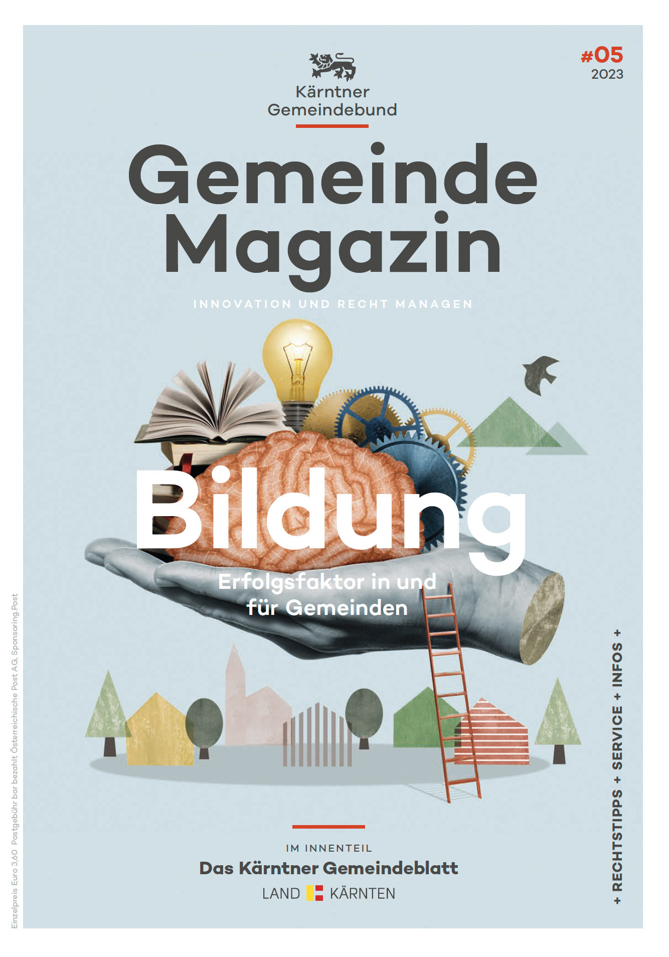 Kärntner Gemeindebund Gemeindemagazin Ausgabe 051 von 2023 zum Thema Bildung